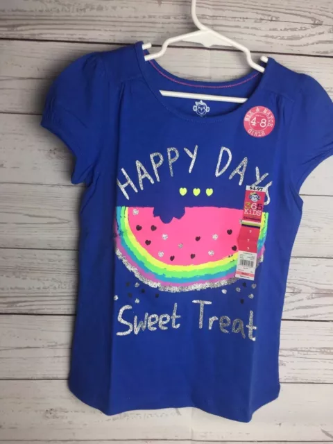 Garanimals "Happy Days Sweet Treat" girls T shirt  - size 7