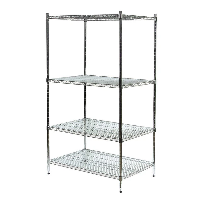 GRAINGER APPROVED 2KPG4 Wire Shlv Unit,Cap:800 lb,36inx85inx48in