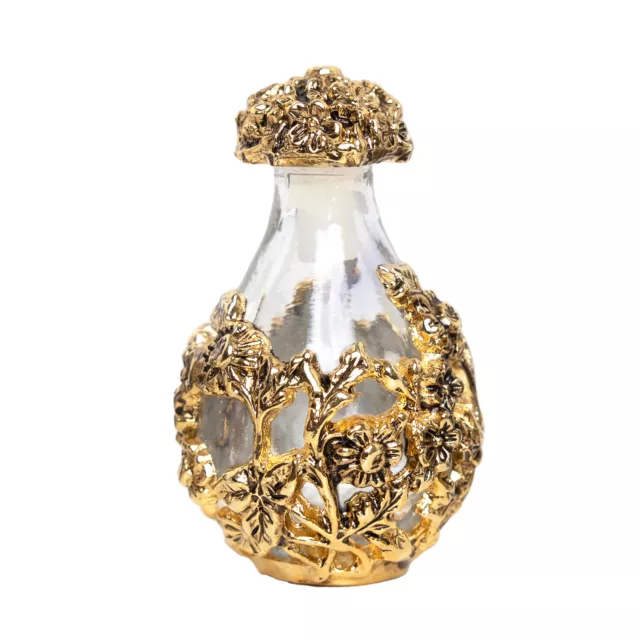 Botella lagrimal victoriana de oro Perfect Memorials