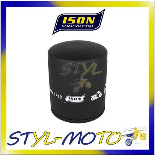 Hiflofiltro HF171B Black Primary Oil Filter For Harley Davidson Dyna, Fat Boy, Softail
