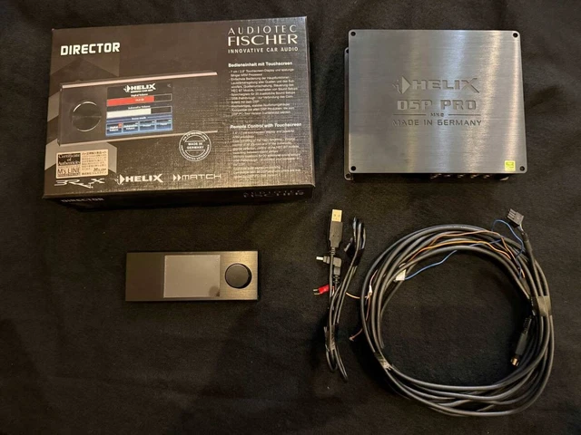 HELIX DSP PRO Mk2 Digital Signal Processor + DIRECTOR Set Working