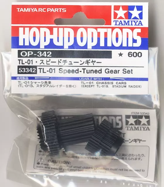 TAMIYA Hop-Up Opzioni OP-342 TL01 Velocità Tune Cambio