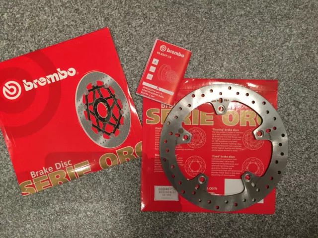 68B407C0 Brembo Bremsscheibe hinten BMW F 650 700 800 GS GT R S ST F800GS