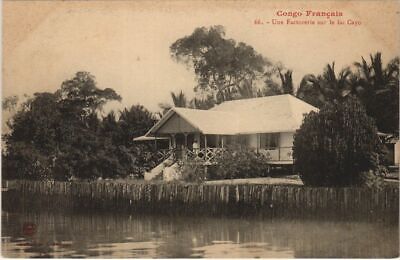 Pc Lac Cayo Une Factorerie French Congo (A23910)