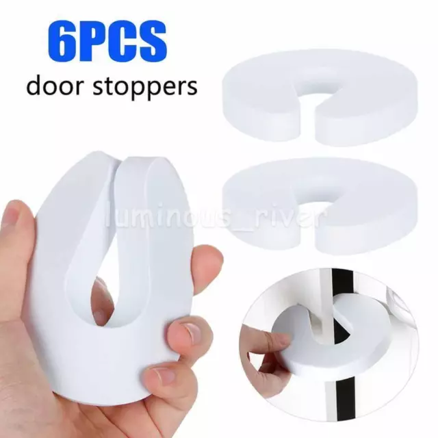 6X AU Door stopper Baby Finger Protector Jammers lock Pinch Guard Kid Safety Kit