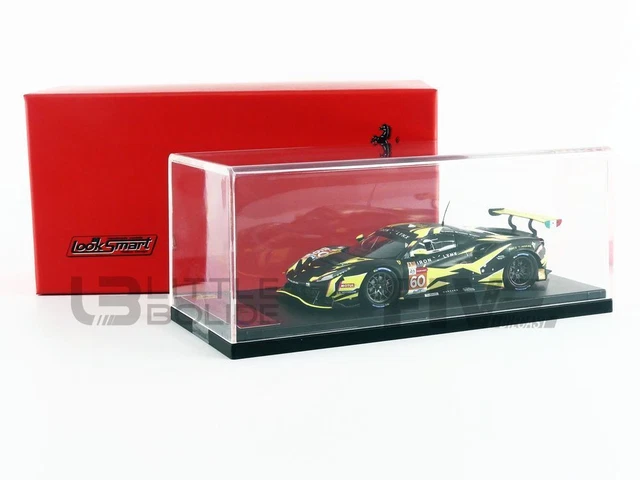 LOOKSMART LSLM127 Scala 1/43 FERRARI 488 GTE IRON LYNX TEAM N 60 24h LE MANS 202