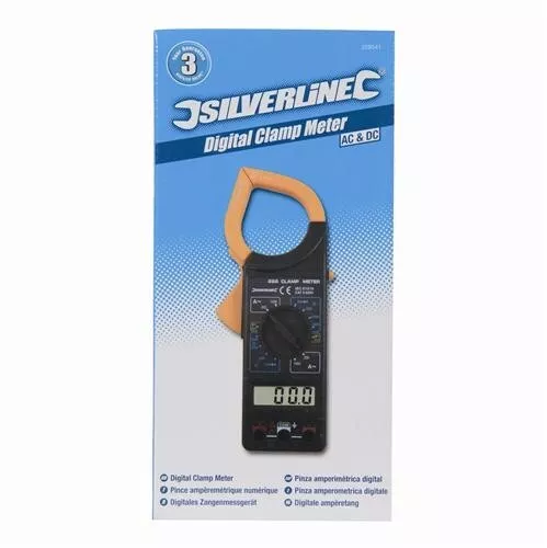 Silverline Digital Clamp Meter