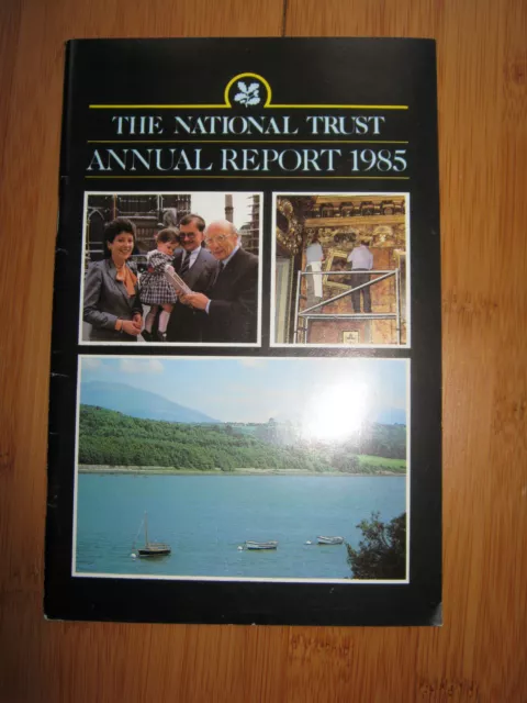 National Trust Annual Report 1985 Stately Homes Visiting Figures New Purchases
