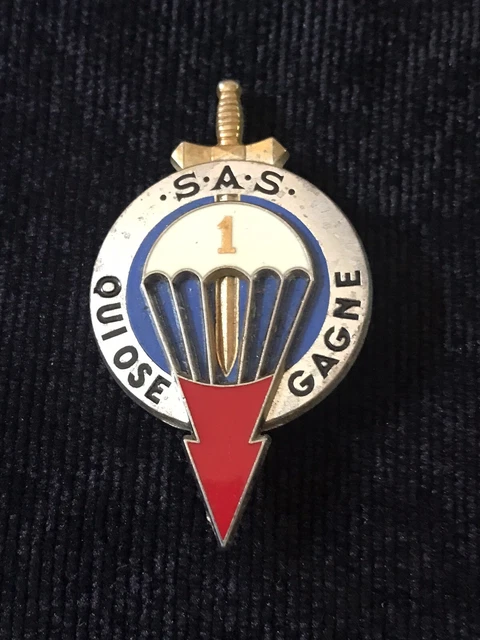 INSIGNE MILITAIRE 1ER régiment de parachutistes d'infanterie de Marine