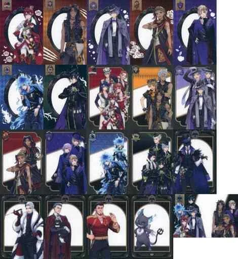 Lot De 20 Boîtes De Cartes Métal Bandai Twisted Wonderland – Collection Vol.4 – 20 Cartes Par Boîte – Pour Collectionneurs