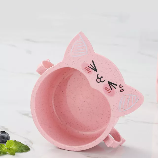 3 Pcs Children Serving Bowl Cereal Toddler Self Feeding Silicone Baby Tableware