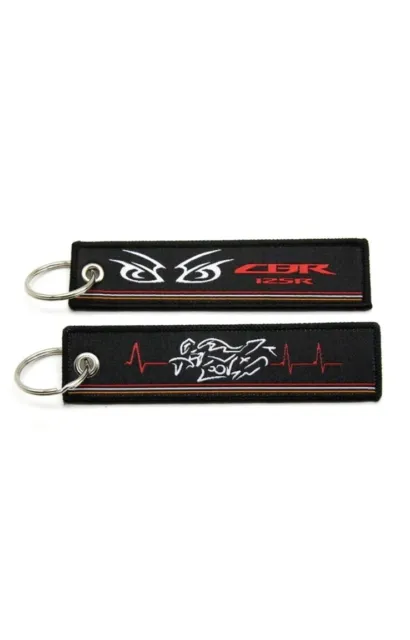 Key Ring Chain Holder Gifts For Honda CBR125R CBR 125R Racing Keychain Keyrings