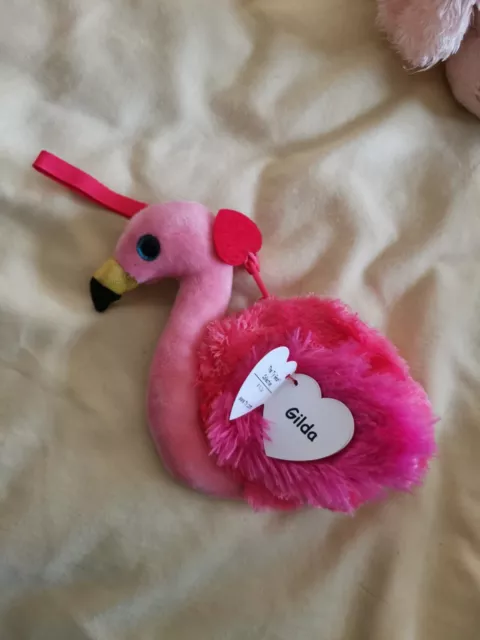 Ty sales flamingo purse