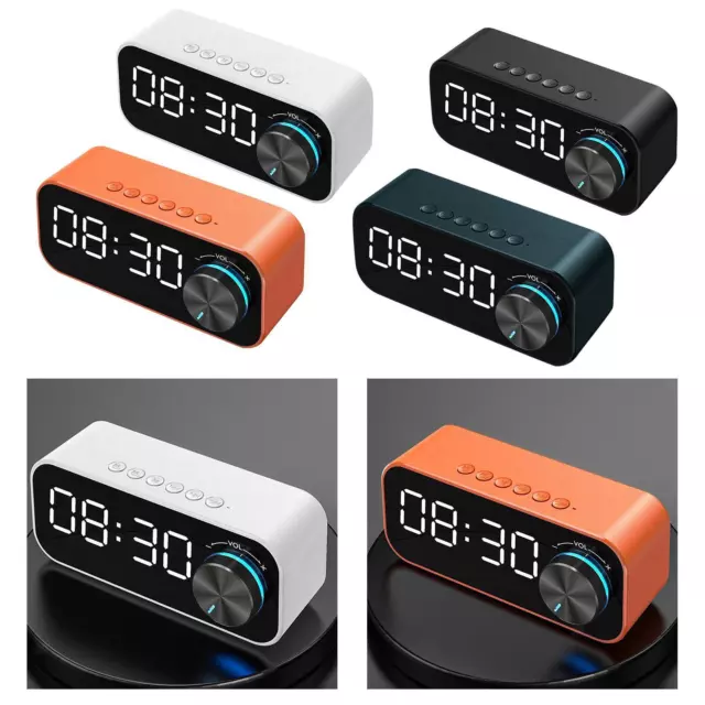 DIGital Alarm Clock Radio, Large LED Display with 3