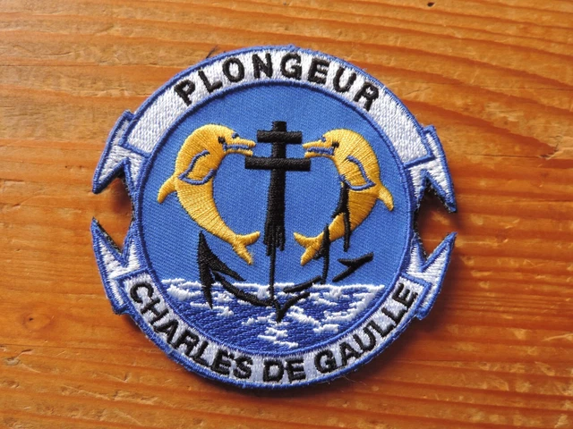 Patch Charles De Gaulle – Aéronavale, Porte-avions Nucléaire, Marine Française