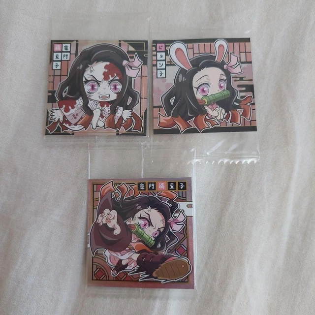 DEMON SLAYER STICKERS 3-Pack Anime Style Nezuko Kamado £33.92 - PicClick UK