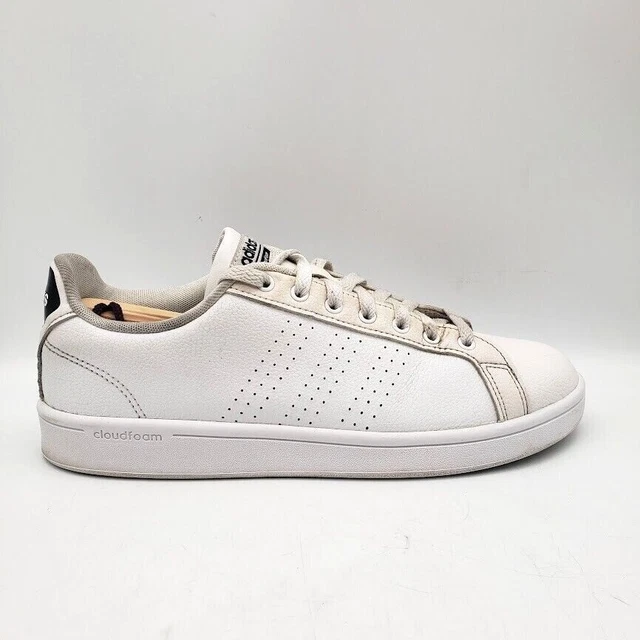 ADIDAS CLOUDFOAM ADVANTAGE AW4323 White Cream Sneakers Men s US Size 9.5 19.95 PicClick