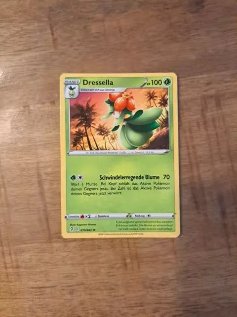 Pokemon Dressella 010/203 Rare Drachenwandel Deutsch NM