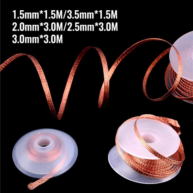 Accessori saldatura collaudati 2 5 mm x 3 0M fornisce cuscinetti pulibili per componenti BGA