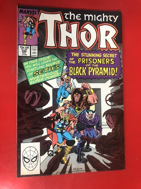 The MIGHTY THOR Comic Book Vol. 1 Number 395 (Marvel December 1988). NICE!!