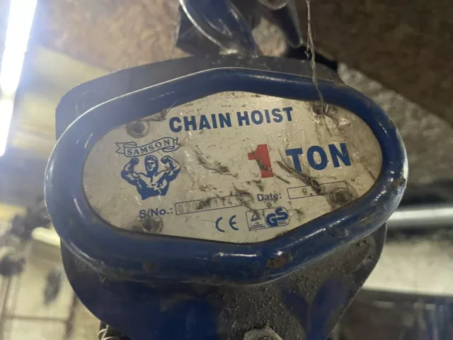 Samson 1 Tonne Chain Hoist