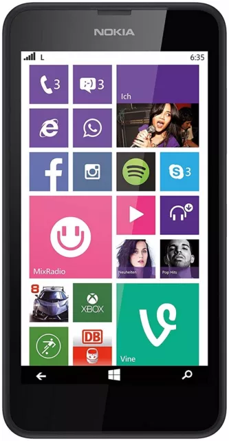 Nokia Lumia 635 Schwarz - Ersatzteillager/Bastlerware, sofort lieferbar