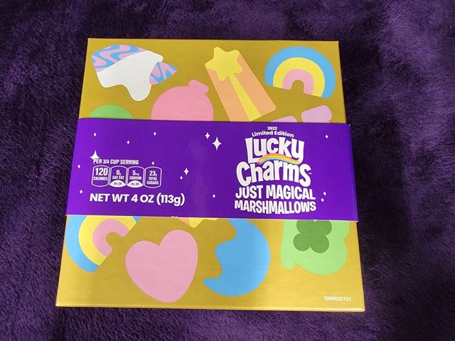 Limited Edition Lucky Charms Just Magical Marshmallows Only Sealed 4oz.  Package