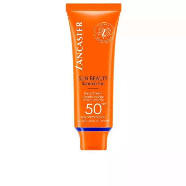 LANCASTER SUN BEAUTY Face Cream SPF50 50 Ml-Crema Protezione Solare Viso Alta