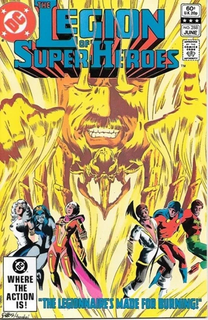 The Legion of Super-Heroes Comic Book #288 DC Comics 1982 VERY FINE+