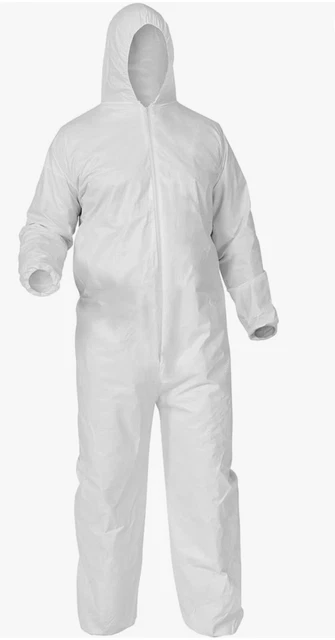 KleenGuard 38941 A35 Particulate Liquid Protection Coverall - White