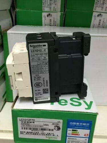 1PCS Schneider LC1D12F7C TeSys D Contactor Coil AC110V 12A New in box Fast ship/