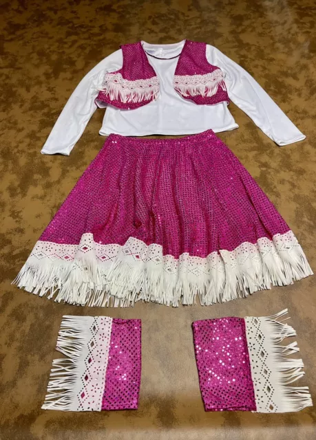 Storybook Heirlooms Sparkling Flashy Sequin Fringe Shimmering Child Costume 887
