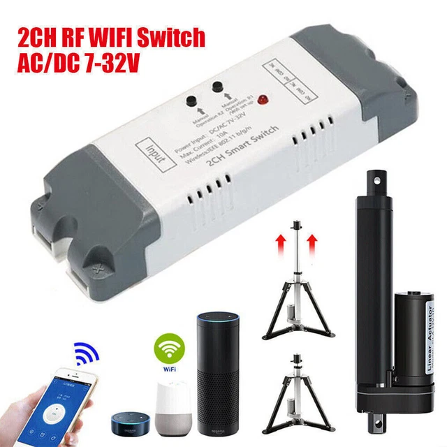 Télécommande WiFi Pour Actionneur Linéaire - Contrôle Par Appli Mobile - 12V/24V - Neuf