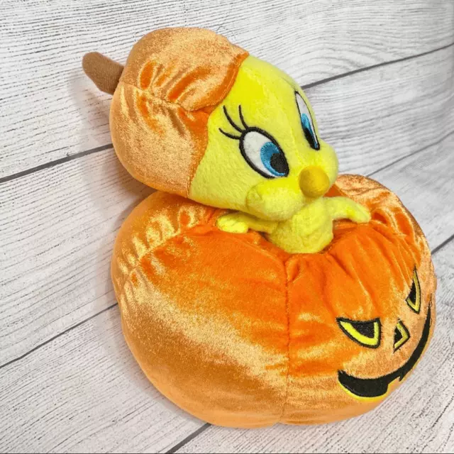 Warner Brothers Tweety Halloween pumpkin plush
