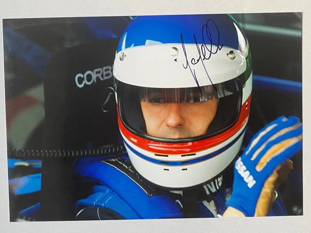 IVAN CAPELLI - Formula 1 - autografo originale - dimensioni 17 x 12 cm ...
