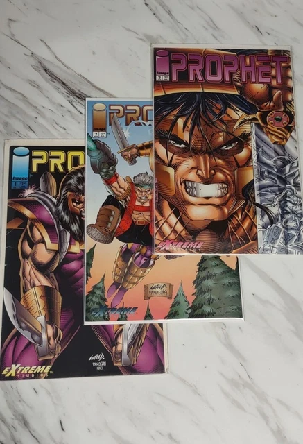 PROPHET #1 #2 #3 Lot Of 3 IMAGE Comics Bagged And Boarded Comic Books
