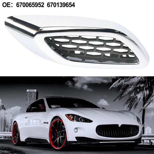 Fai notare con Ventola Aria Cromata per Maserati Levante 670065951 670139652