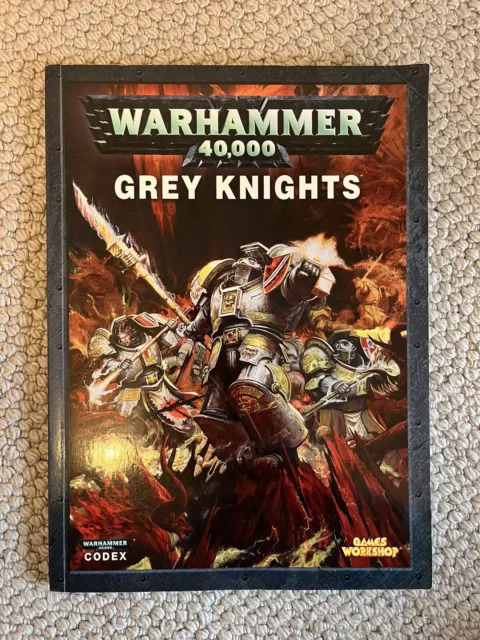 Warhammer 40k Grey Knights Codex 5th Edition 2010 Games Workshop