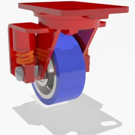 HAMILTON S-SPHS-5SPT-1 Swivel Spring,Loaded Hs 5X2 Poly-Soft