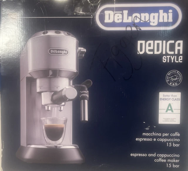 DELONGHI Dedica Style EC685.BK Espressomaschine Silber