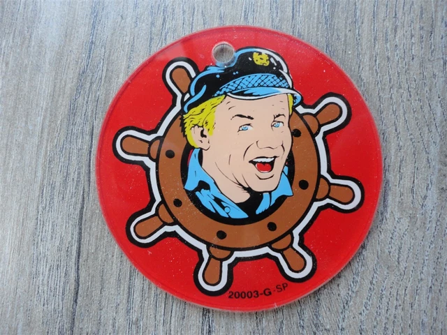 Gilligan Island Skipper Wheel Pinball Machine Key Chain