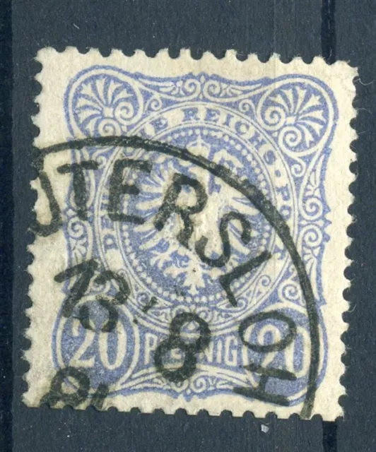 882257) DR Krone-Adler Nr. 42 aa gestempelt, geprüft Wiegand