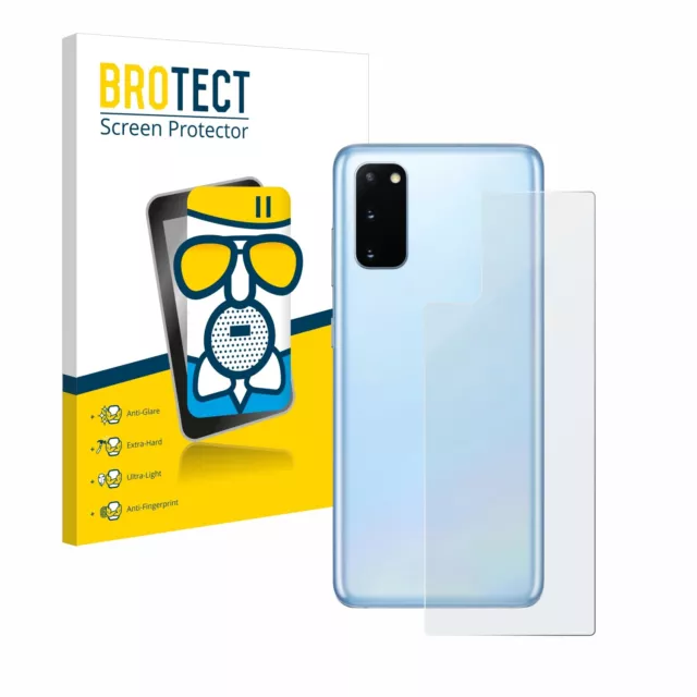 Anti Reflet Protection Ecran Verre pour Samsung Galaxy S20 5G (Arrière) Film