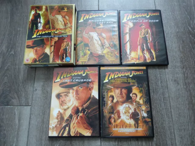Indiana Jones - The Ultimate Collection - 4 films - DVD box set