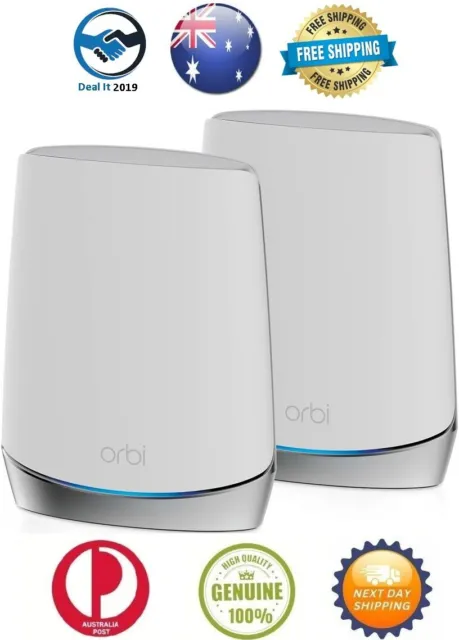 NETGEAR Orbi Whole Home Tri-Band Mesh WiFi 6 System (RBK752)