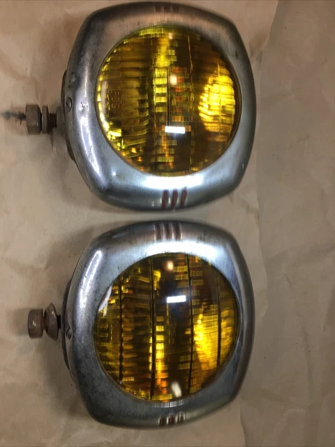 US EAGLE 145 Pioneer Fog Lights Guide Chevy,Ford Dodge,,rat rod, Etc1930s 1940s