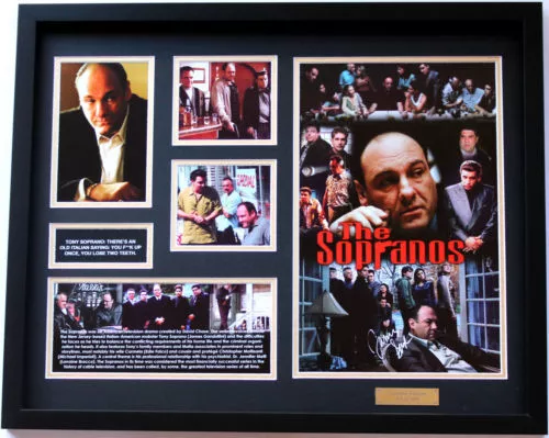 New Sopranos Signed Limited Edition Memorabilia Framed