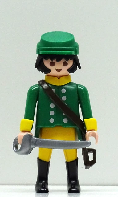 Zouave 4 Soldats + Officier A Playmobil Citoyen Du Nord Vs Sudistes Acw Custom | eBay