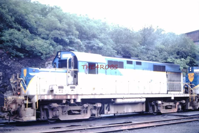 Original 1977 D&H Delaware & Hudson RS36 Locomotive Colonie N.Y. Slide 7984
