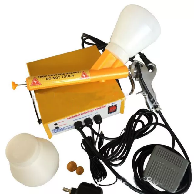 PC03-5 Powder Coating System Paint Spray Gun Small Sprayer Plastic Powder Spray